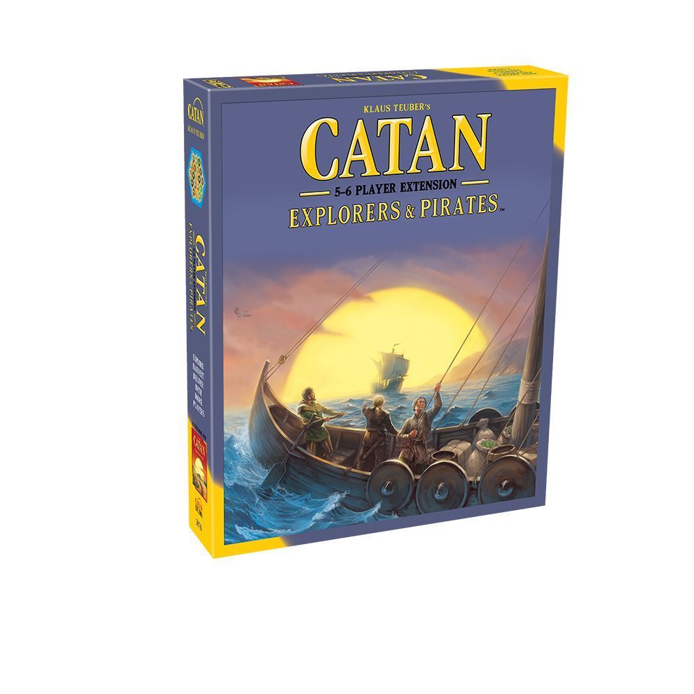Catan - Explorers & Pirates: 5-6 Player Extension | All Aboard Games
