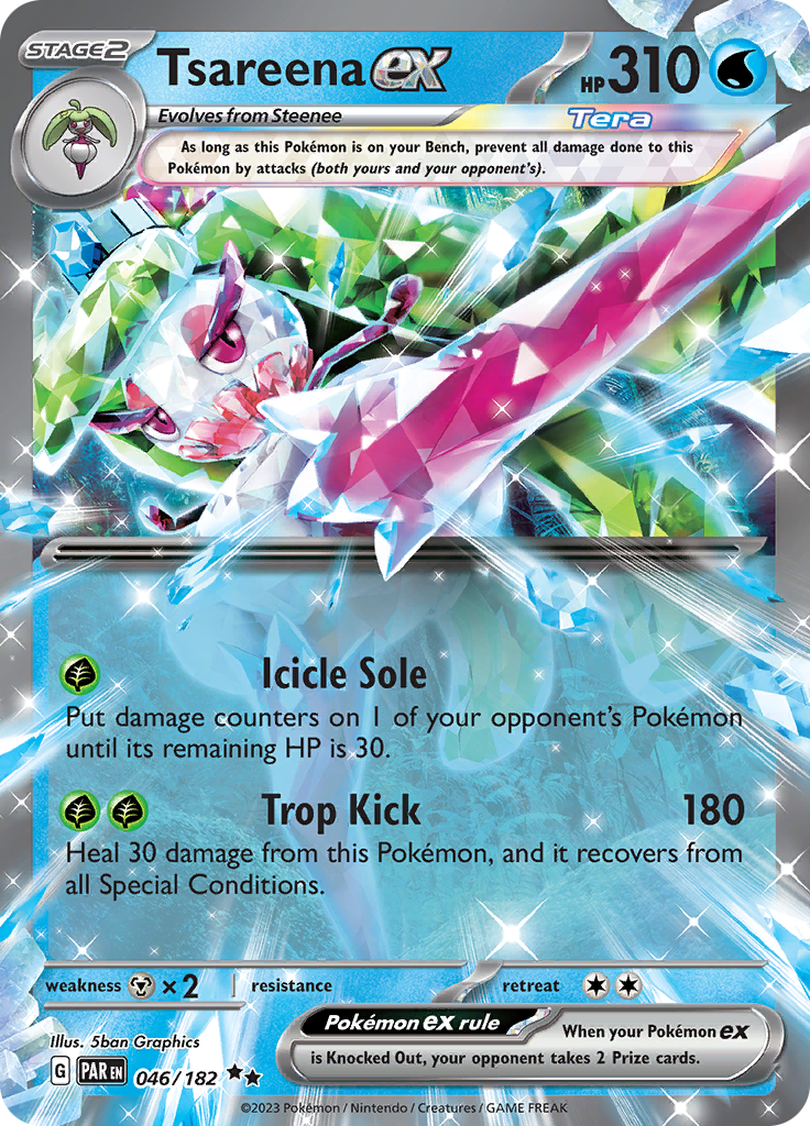 Tsareena ex (046/182) [Scarlet & Violet: Paradox Rift] | All Aboard Games