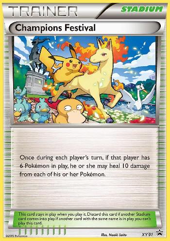 Champions Festival (XY91) (2015) [XY: Black Star Promos] | All Aboard Games