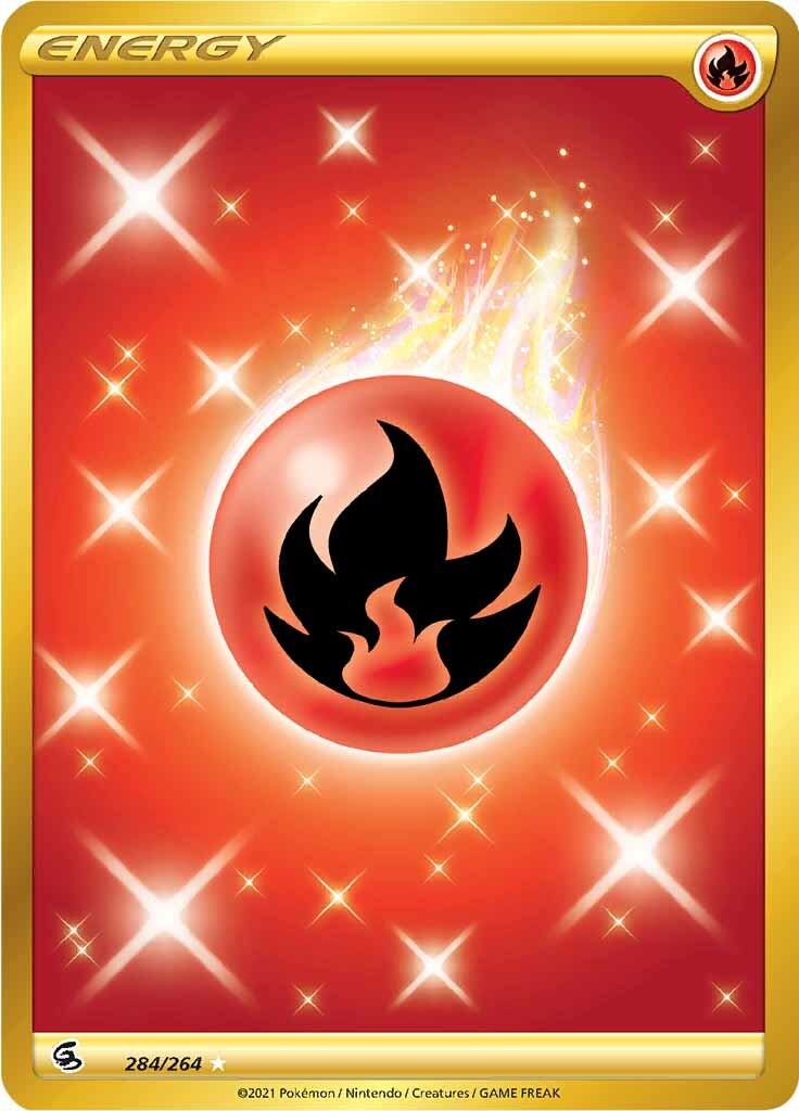 Fire Energy (284/264) [Sword & Shield: Fusion Strike] | All Aboard Games