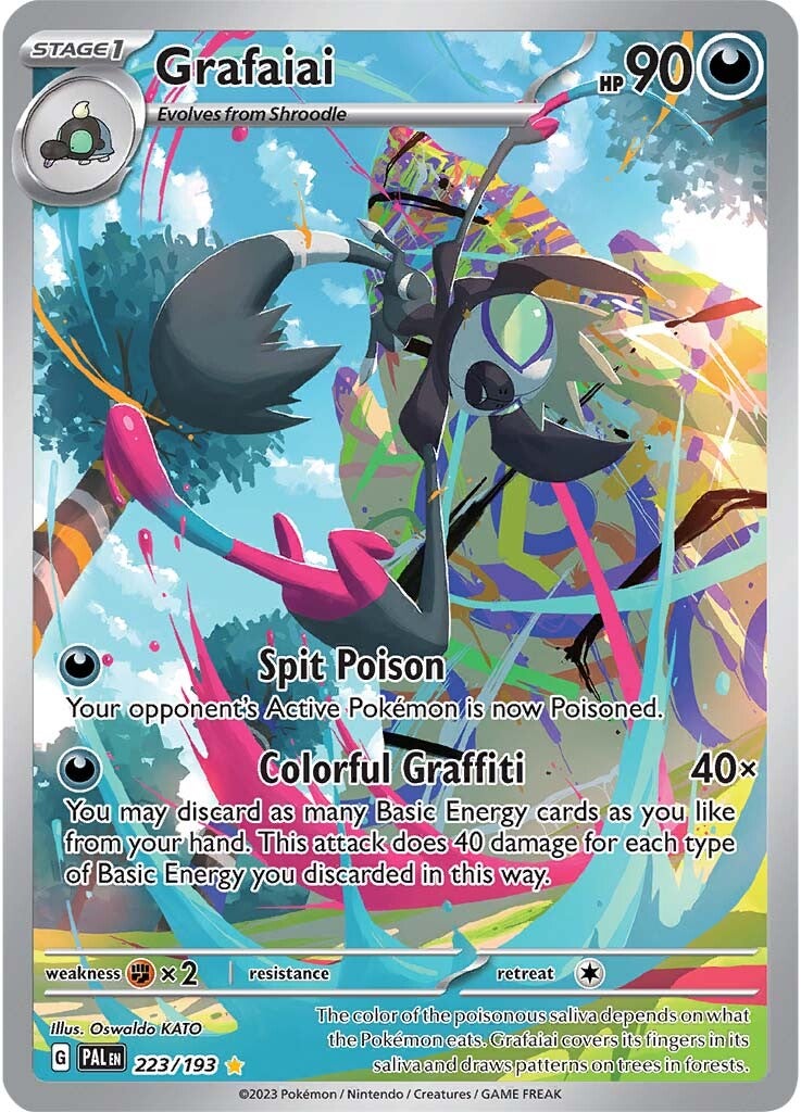 Grafaiai (223/193) [Scarlet & Violet: Paldea Evolved] | All Aboard Games