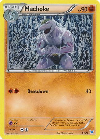 Machoke (14/30) [XY: Trainer Kit 2 - Latios] | All Aboard Games