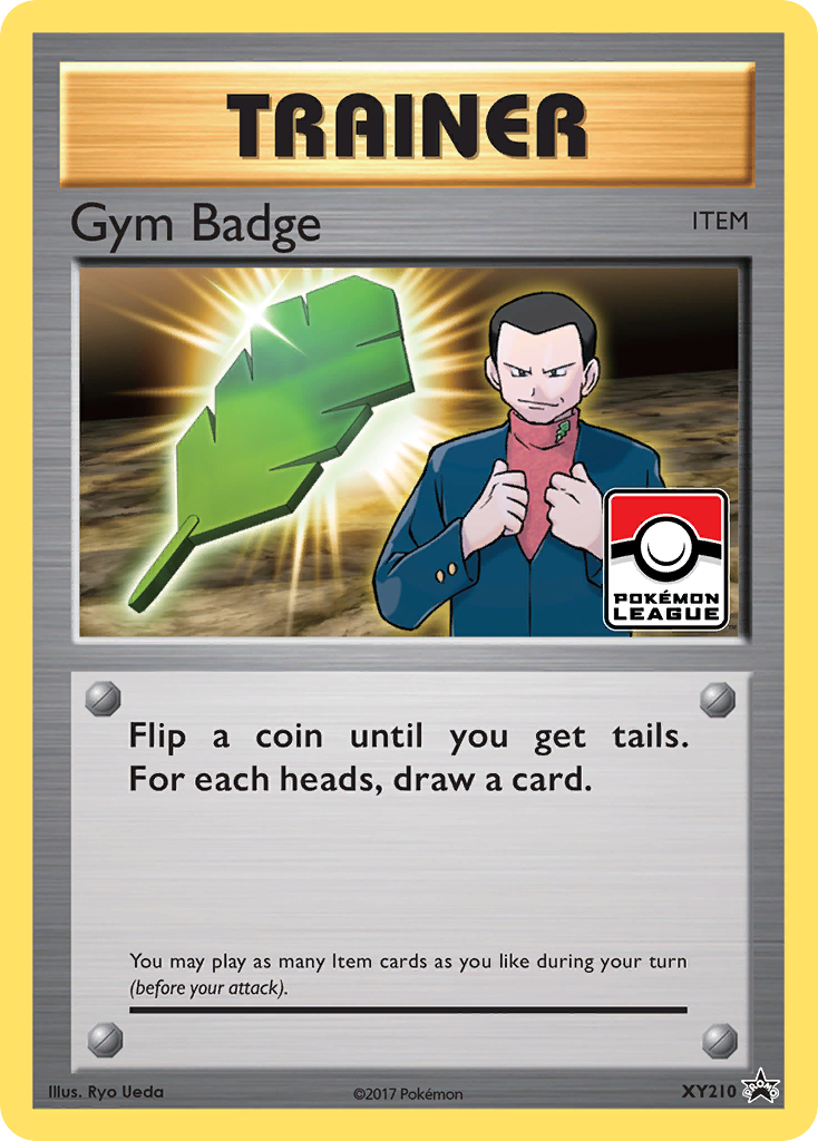 Gym Badge (XY210) (Giovanni) [XY: Black Star Promos] | All Aboard Games