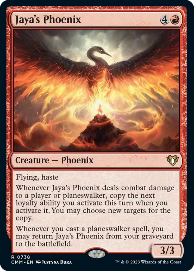 Jaya's Phoenix [Commander Masters] | All Aboard Games