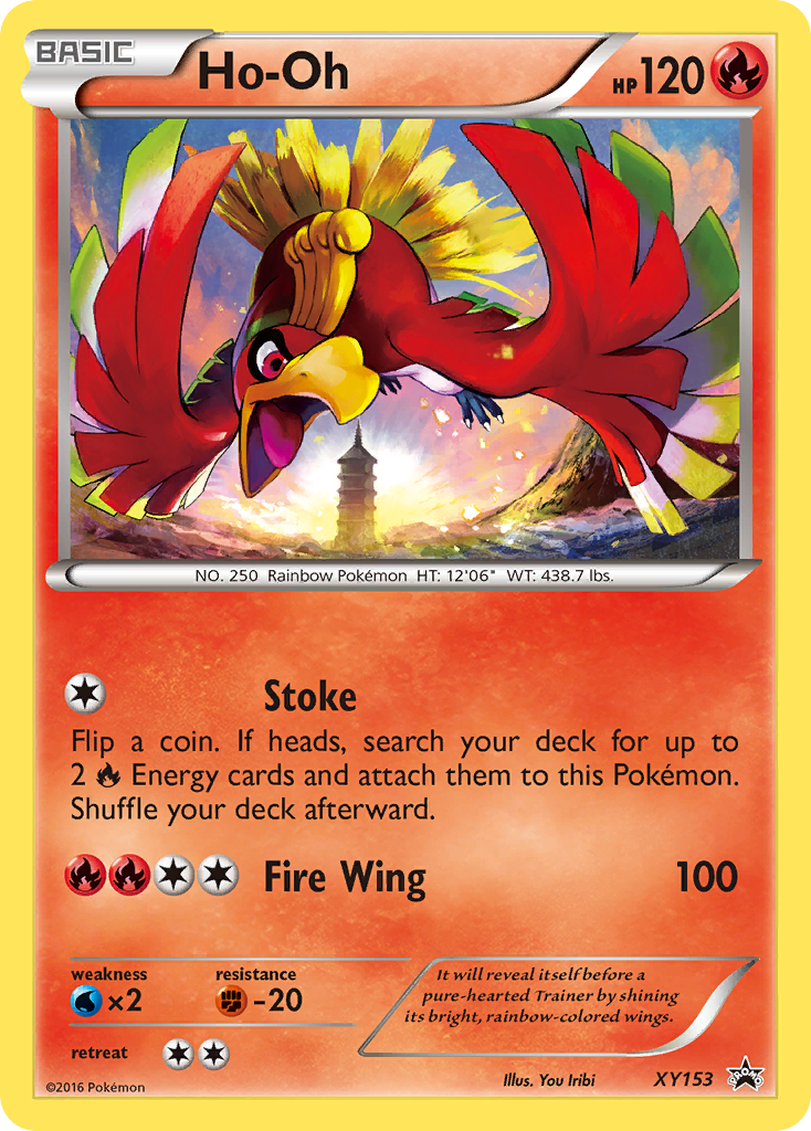 Ho-Oh (XY153) [XY: Black Star Promos] | All Aboard Games