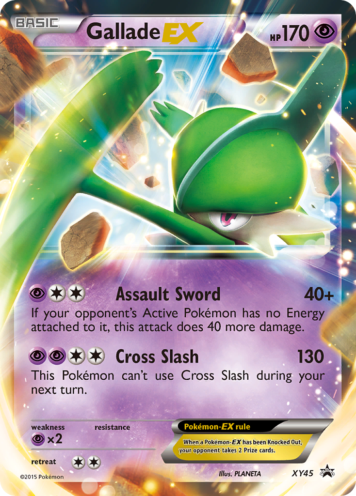 Gallade EX (XY45) [XY: Black Star Promos] | All Aboard Games