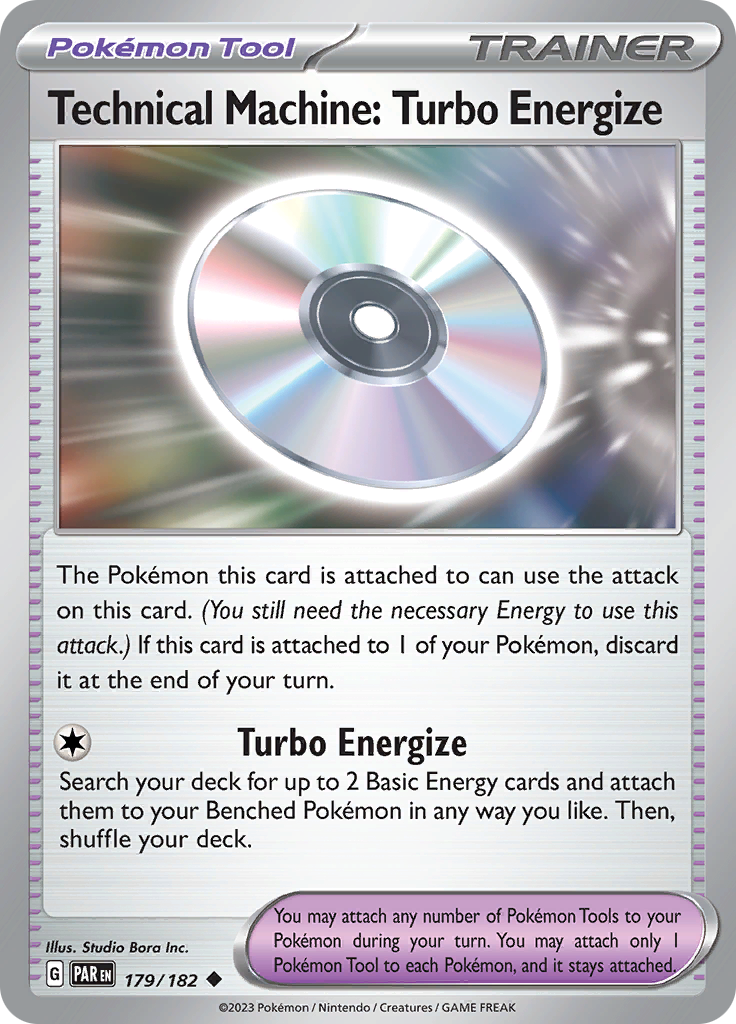 Technical Machine: Turbo Energize (179/182) [Scarlet & Violet: Paradox Rift] | All Aboard Games