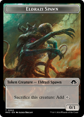Eldrazi Spawn // Blood Double-Sided Token [Modern Horizons 3 Tokens] | All Aboard Games