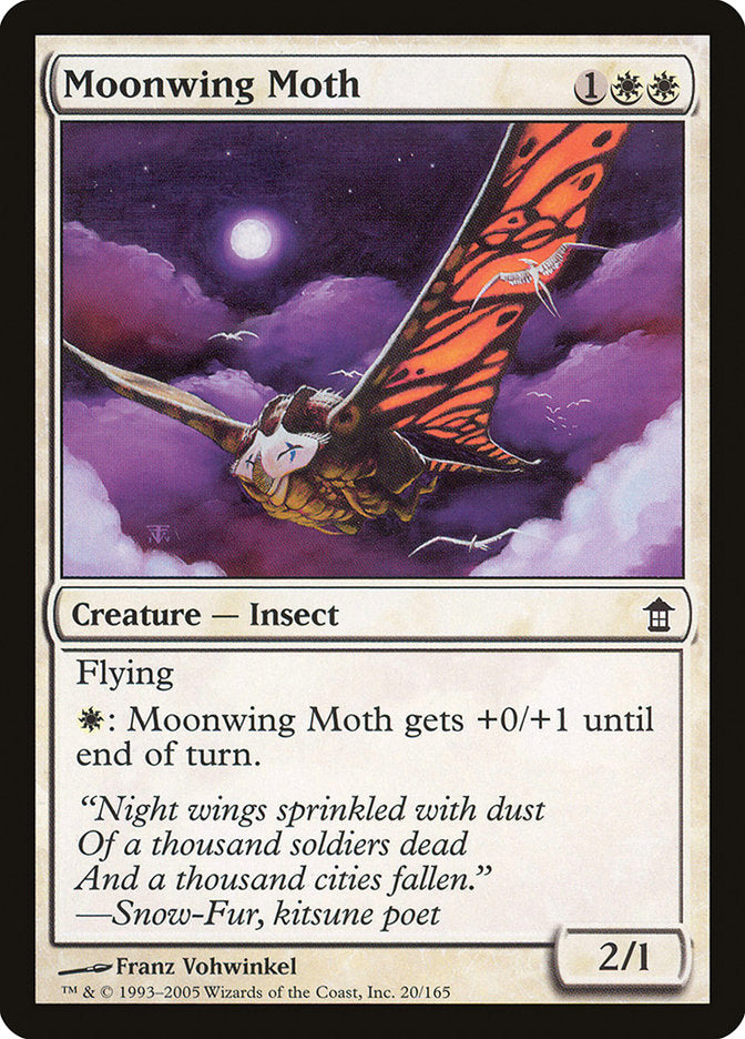 Moonwing Moth [Saviors of Kamigawa] | All Aboard Games