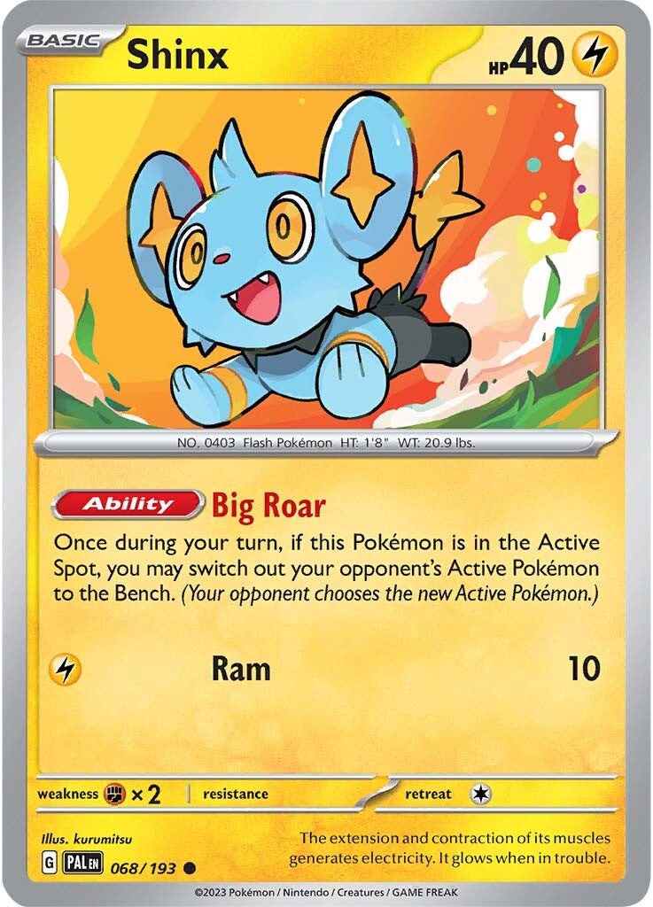 Shinx (068/193) [Scarlet & Violet: Paldea Evolved] | All Aboard Games