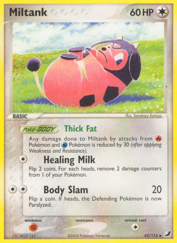 Miltank (42/115) [EX: Unseen Forces] | All Aboard Games