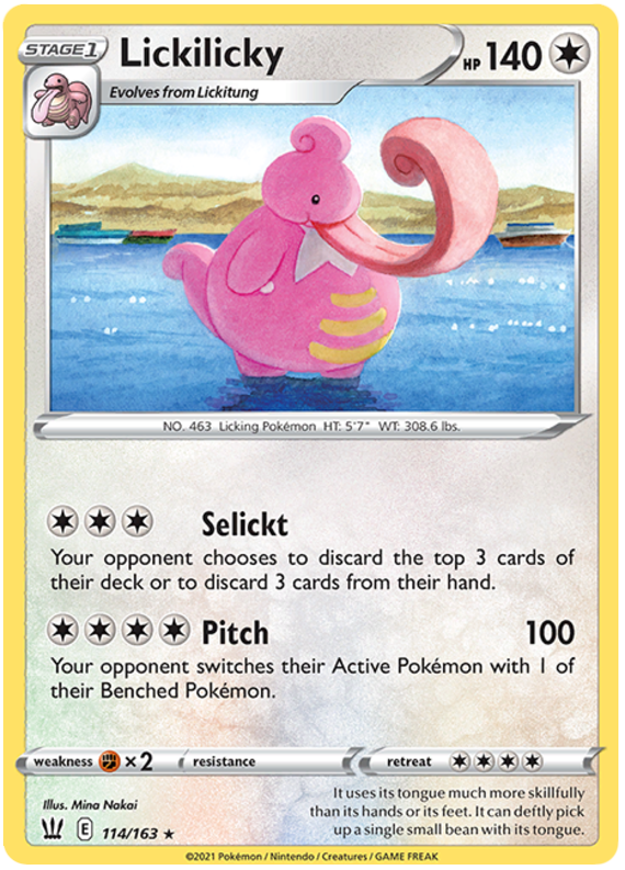 Lickilicky (114/163) [Sword & Shield: Battle Styles] | All Aboard Games