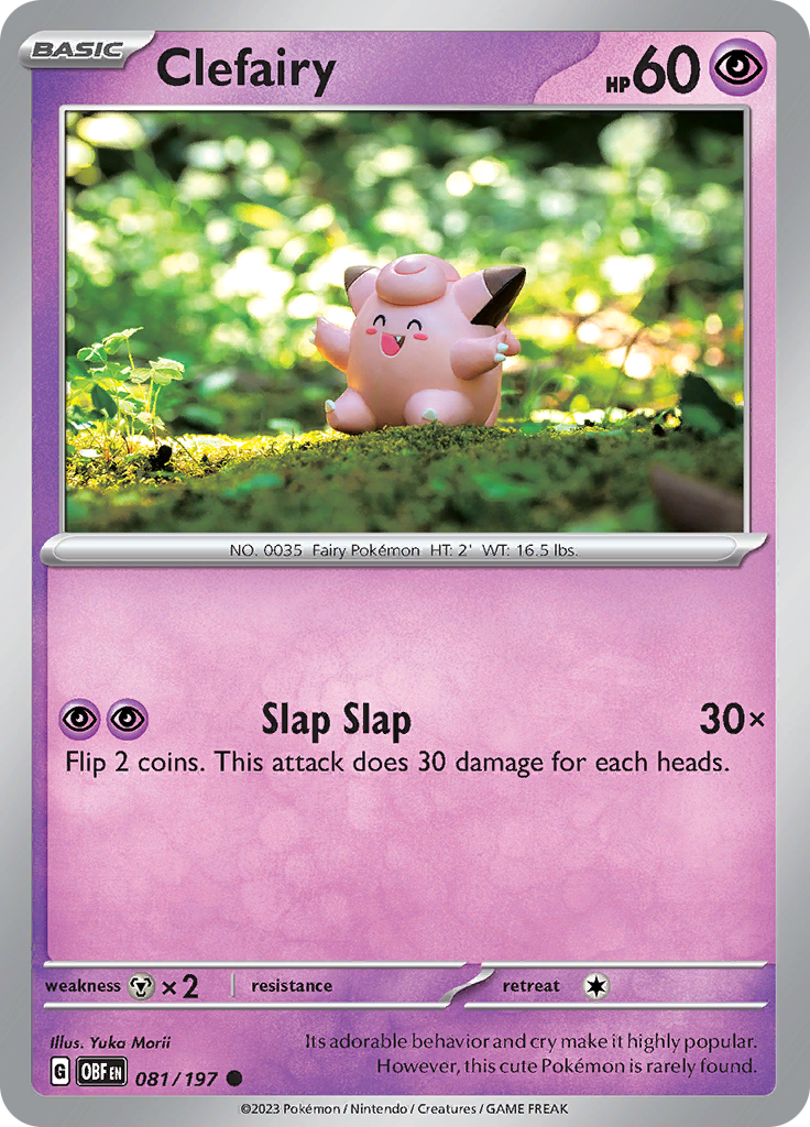 Clefairy (081/197) [Scarlet & Violet: Obsidian Flames] | All Aboard Games