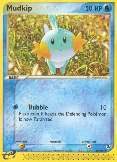 Mudkip (59/109) [EX: Ruby & Sapphire] | All Aboard Games