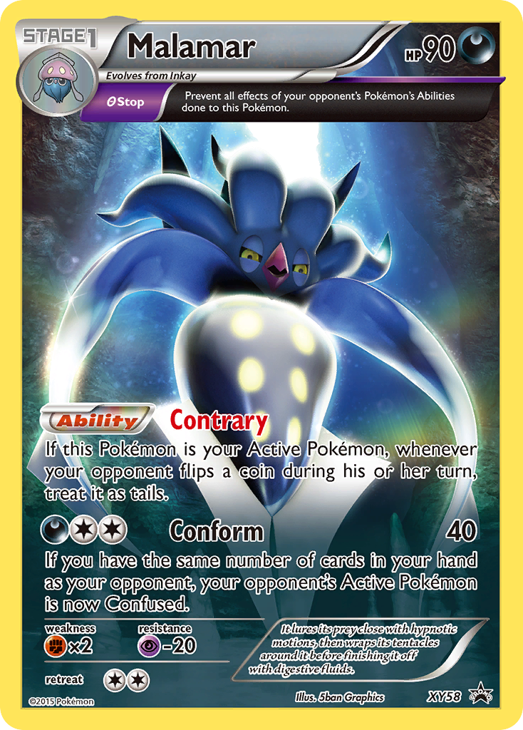 Malamar (XY58) [XY: Black Star Promos] | All Aboard Games