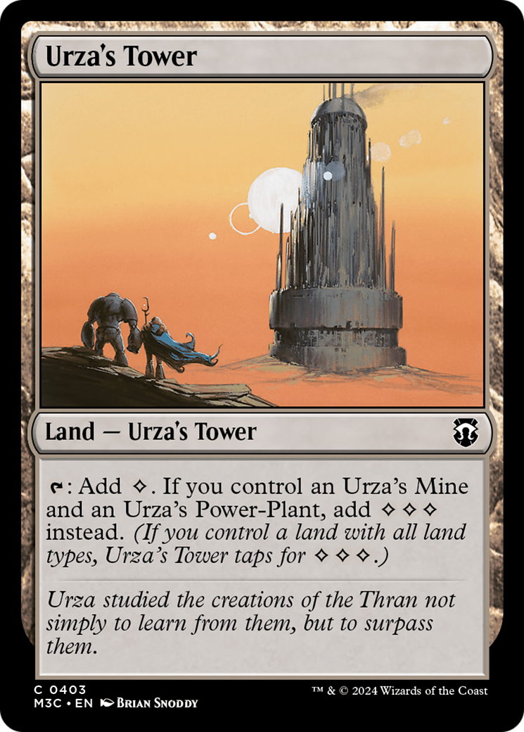 Urza's Tower (Ripple Foil) [Modern Horizons 3 Commander] | All Aboard Games