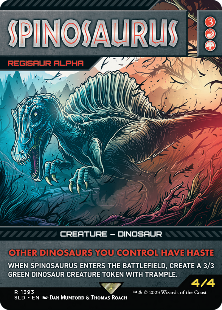 Spinosaurus - Regisaur Alpha [Secret Lair Drop Series] | All Aboard Games