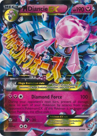 M Diancie EX (XY44) (Jumbo Card) [XY: Black Star Promos] | All Aboard Games