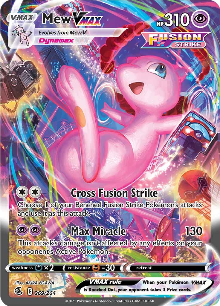 Mew VMAX (269/264) [Sword & Shield: Fusion Strike] | All Aboard Games