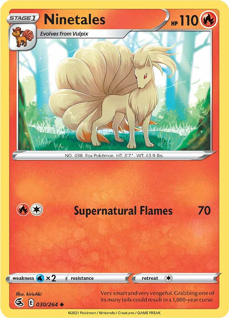 Ninetales (030/264) [Sword & Shield: Fusion Strike] | All Aboard Games