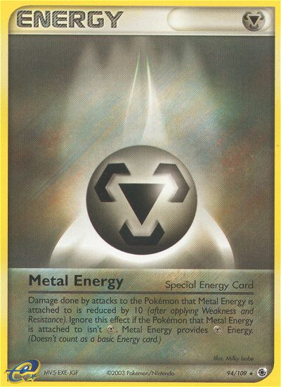 Metal Energy (94/109) [EX: Ruby & Sapphire] | All Aboard Games