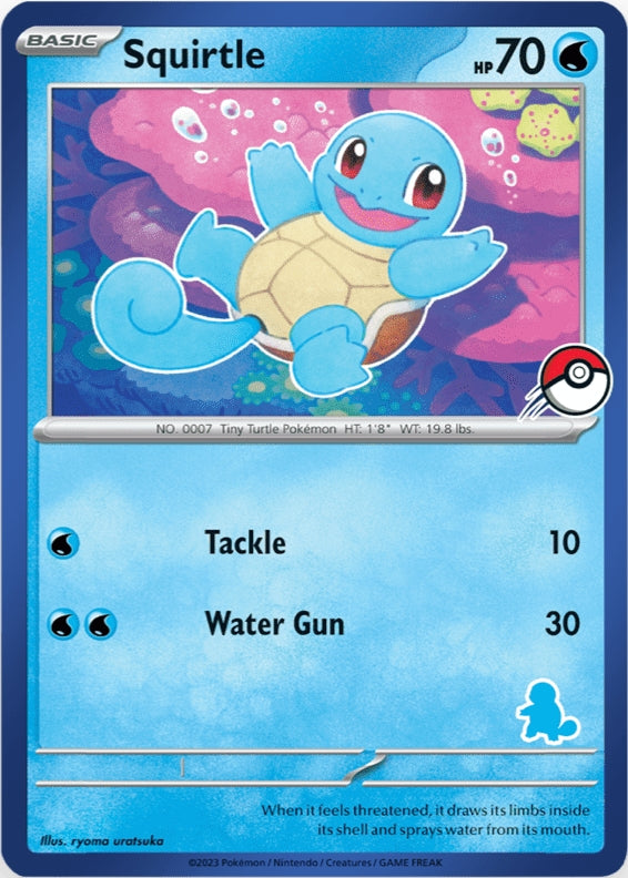 Squirtle (Blue Border) [My First Battle] | All Aboard Games