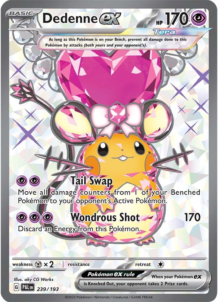 Dedenne ex (239/193) [Scarlet & Violet: Paldea Evolved] | All Aboard Games