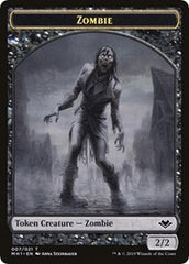 Zombie // Golem Double-Sided Token [Modern Horizons Tokens] | All Aboard Games