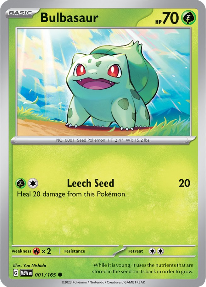 Bulbasaur (001/165) [Scarlet & Violet: 151] | All Aboard Games