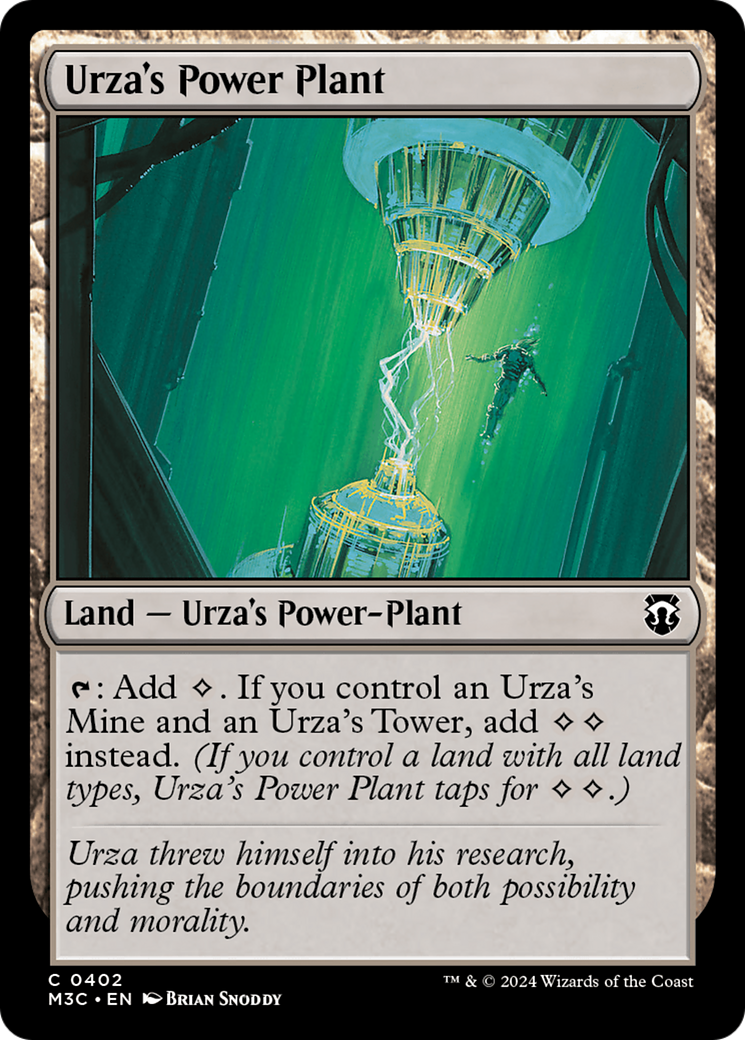 Urza's Power Plant (Ripple Foil) [Modern Horizons 3 Commander] | All Aboard Games
