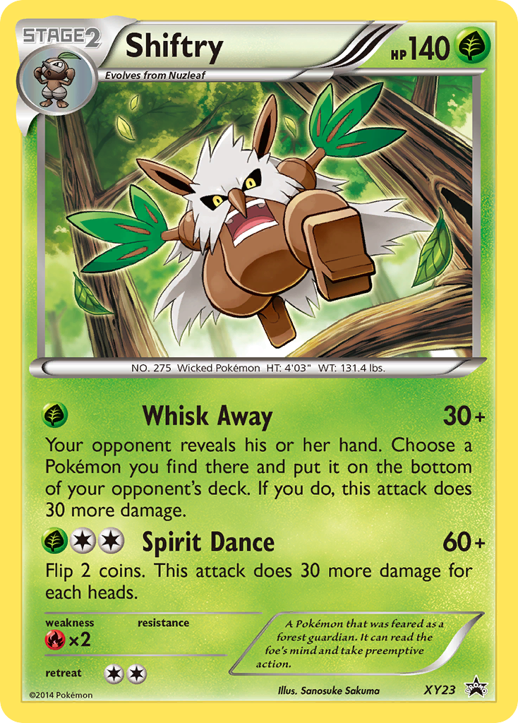 Shiftry (XY23) [XY: Black Star Promos] | All Aboard Games