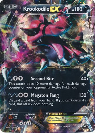 Krookodile EX (XY25) (Jumbo Card) [XY: Black Star Promos] | All Aboard Games