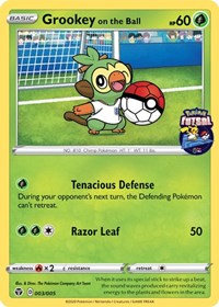 Grookey on the Ball (003/005) [Miscellaneous Cards] | All Aboard Games