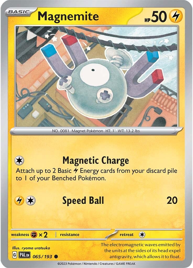 Magnemite (065/193) [Scarlet & Violet: Paldea Evolved] | All Aboard Games