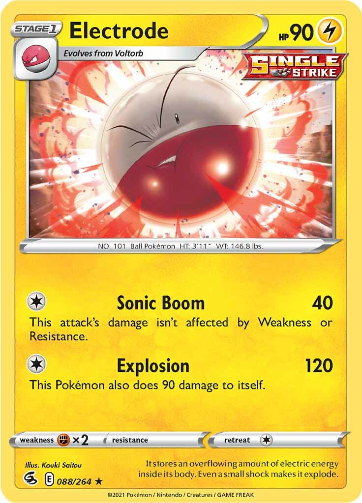 Electrode (088/264) [Sword & Shield: Fusion Strike] | All Aboard Games