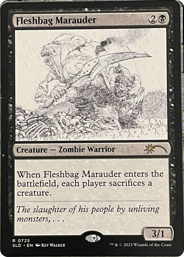 Fleshbag Marauder (Sketch Showcase) [Secret Lair Drop Series] | All Aboard Games