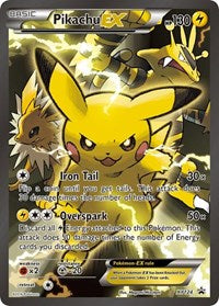 Pikachu EX (XY124) (Jumbo Card) [XY: Black Star Promos] | All Aboard Games