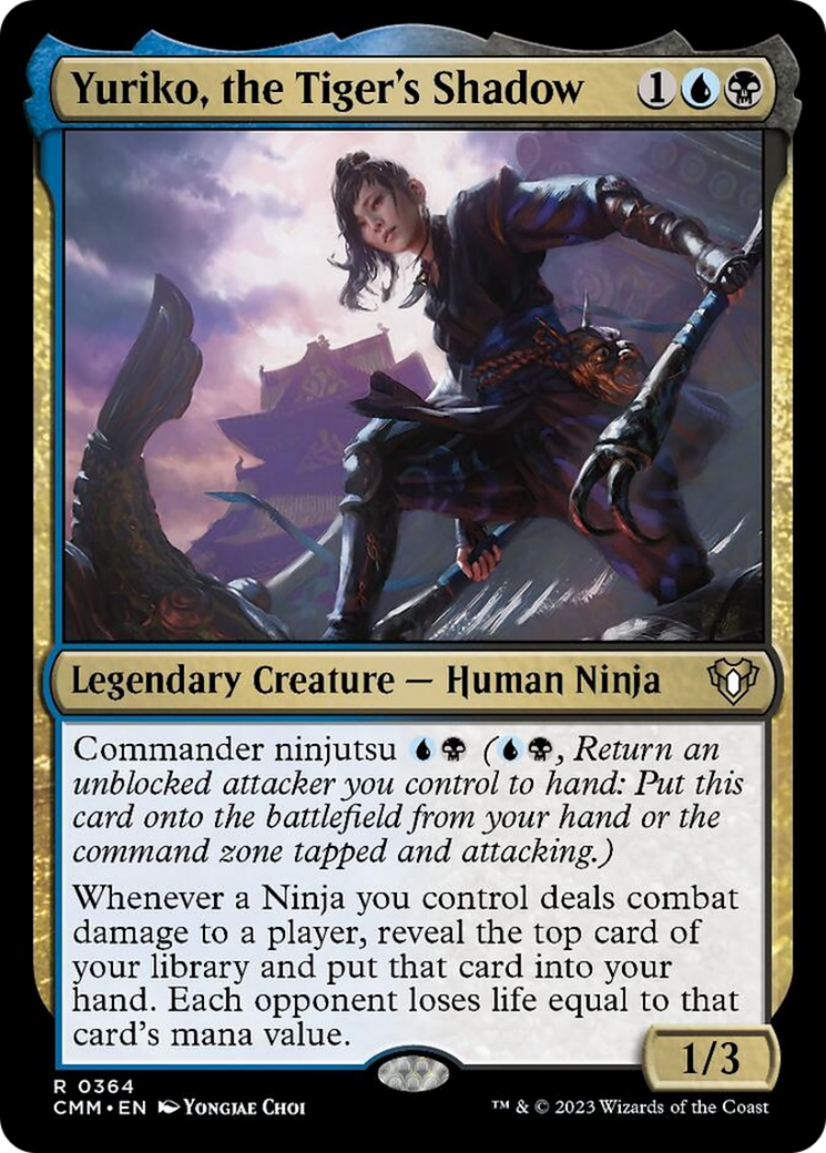 Yuriko, the Tiger's Shadow [Commander Masters] | All Aboard Games