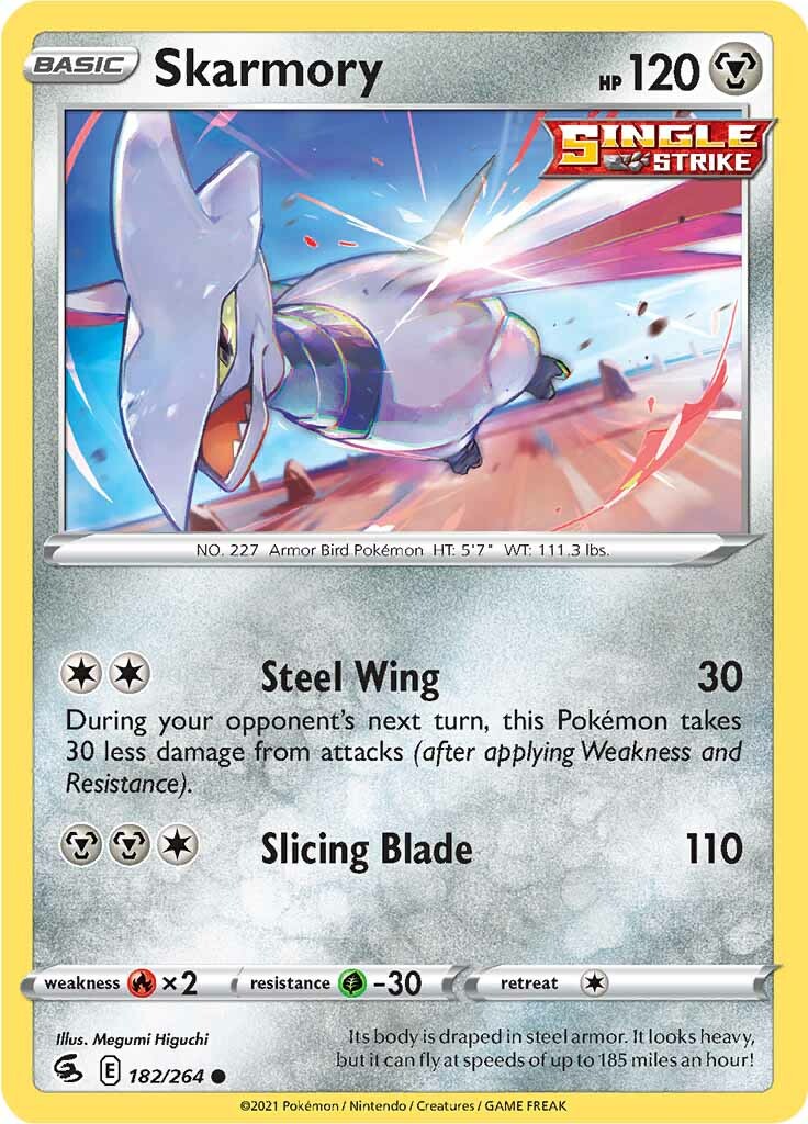 Skarmory (182/264) [Sword & Shield: Fusion Strike] | All Aboard Games