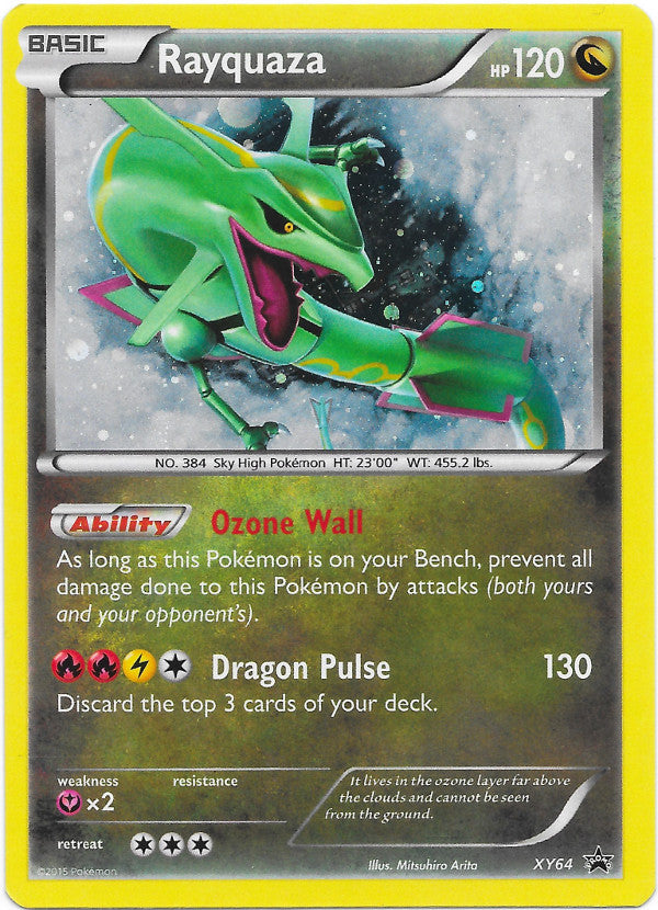 Rayquaza (XY64) (Jumbo Card) [XY: Black Star Promos] | All Aboard Games