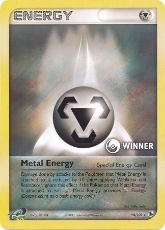 Metal Energy (94/109) (Winner) [EX: Ruby & Sapphire] | All Aboard Games