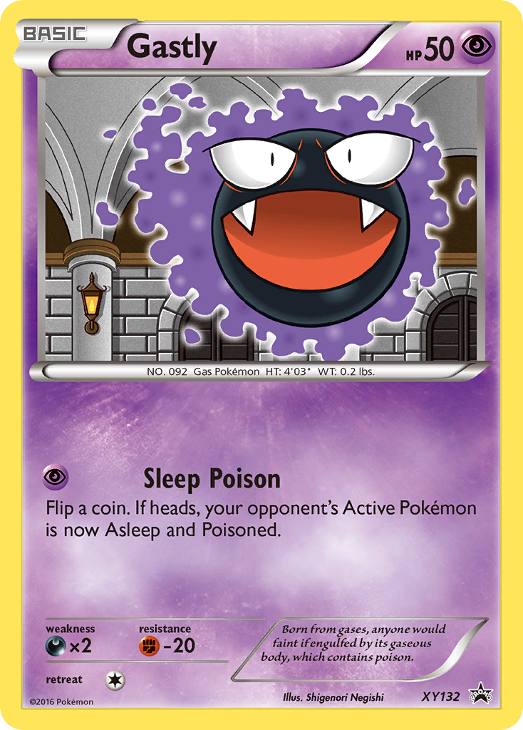 Gastly (XY132) [XY: Black Star Promos] | All Aboard Games