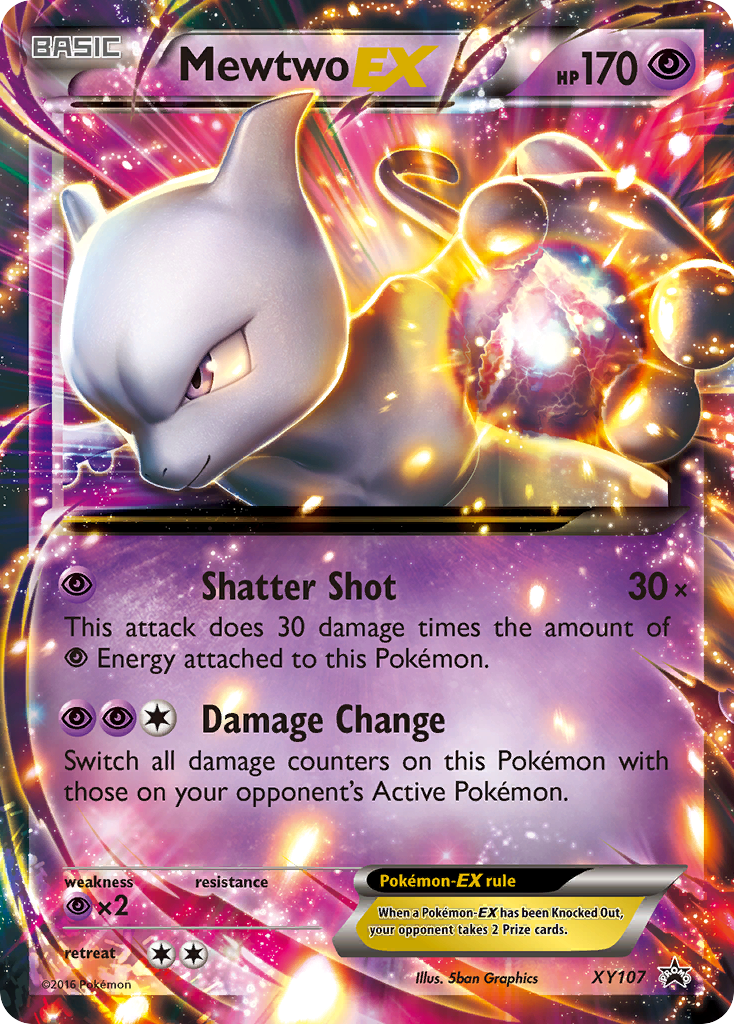 Mewtwo EX (XY107) [XY: Black Star Promos] | All Aboard Games