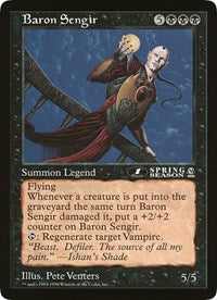 Baron Sengir (Oversized) [Oversize Cards] | All Aboard Games