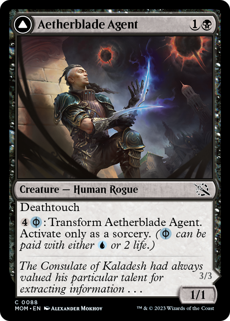 Aetherblade Agent // Gitaxian Mindstinger [March of the Machine] | All Aboard Games