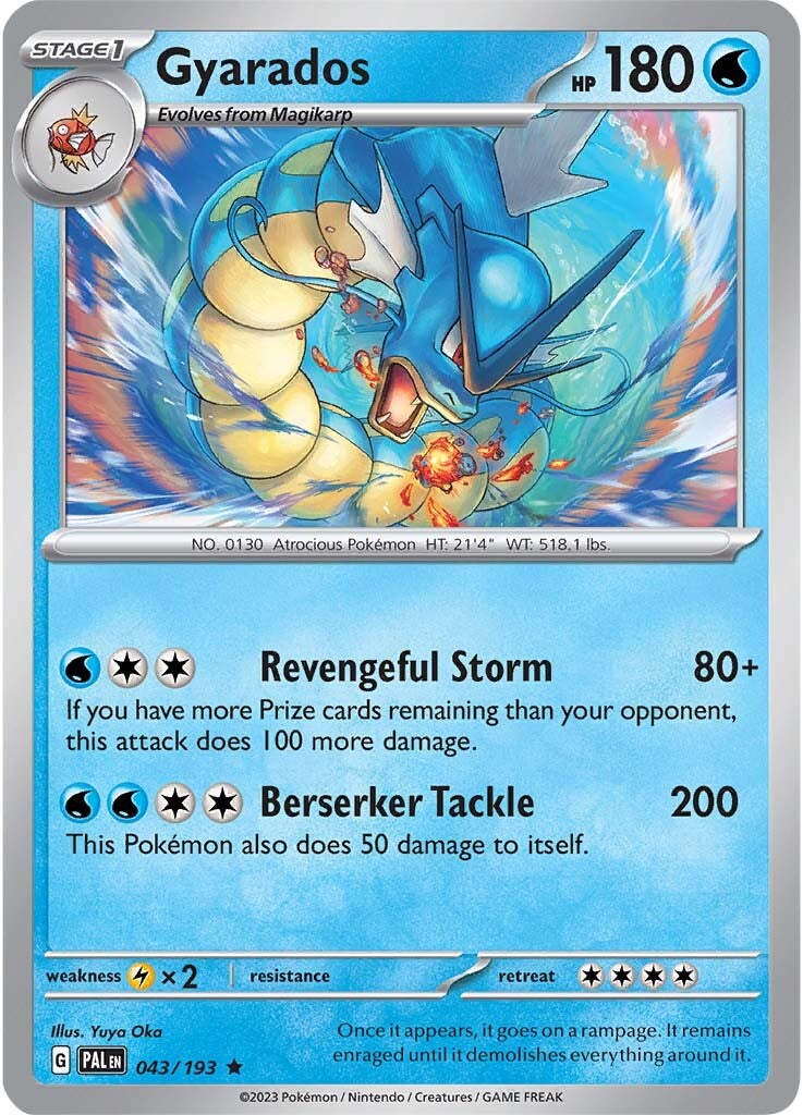 Gyarados (043/193) [Scarlet & Violet: Paldea Evolved] | All Aboard Games