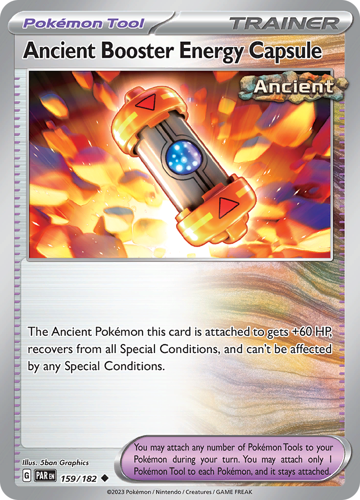 Ancient Booster Energy Capsule (159/182) [Scarlet & Violet: Paradox Rift] | All Aboard Games