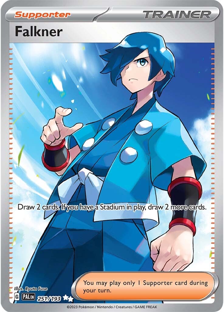 Falkner (251/193) [Scarlet & Violet: Paldea Evolved] | All Aboard Games