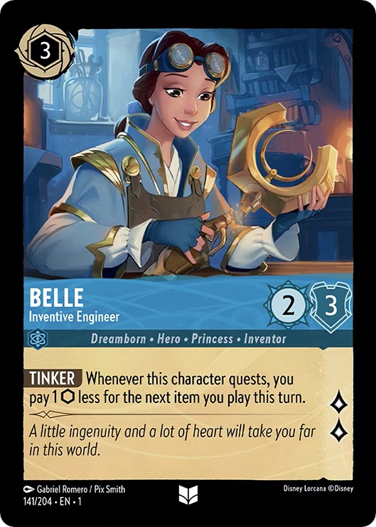 Belle - Inventive Engineer (141/204) [The First Chapter] | All Aboard Games