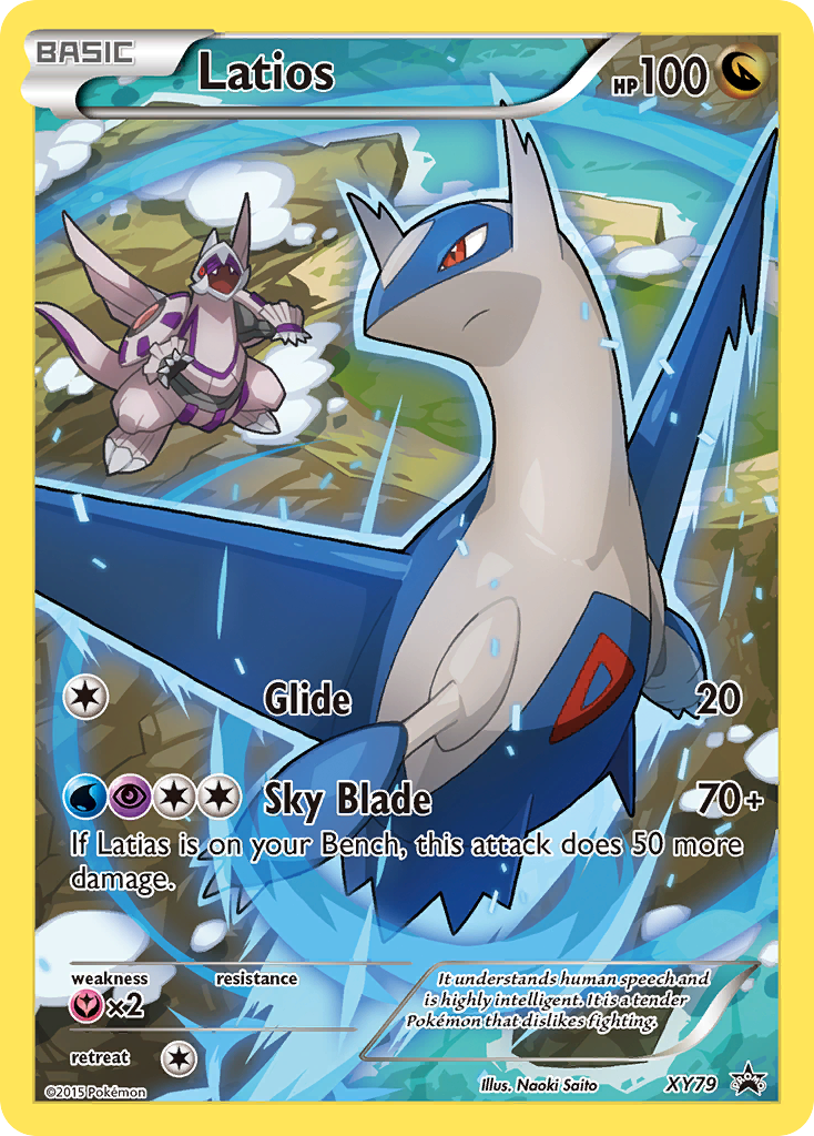 Latios (XY79) (Full Art Promo) [XY: Black Star Promos] | All Aboard Games